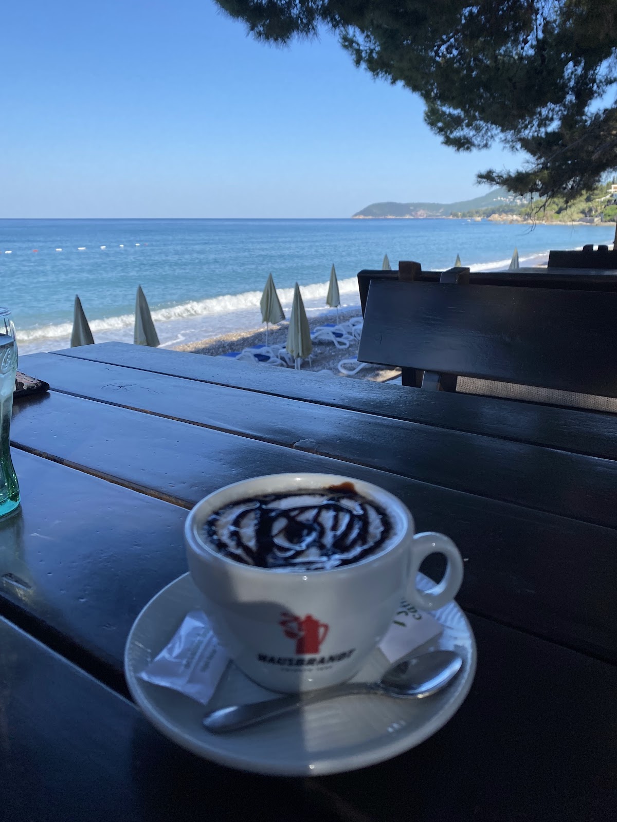 Sea view terrace at Forest cafe